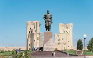 Statue à Shahrisabz
